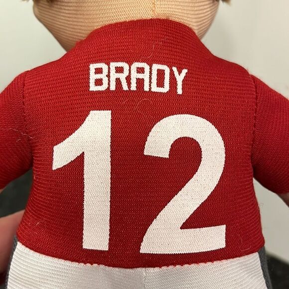Tom Brady #12 New England Patriots 2013 NFLPA QB Rallymen Stuffed Plush 15” - Picture 6 of 6